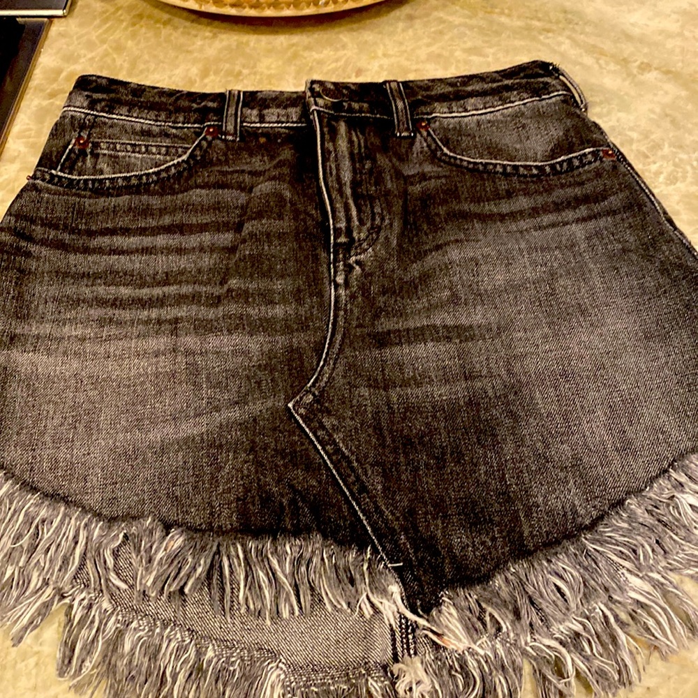 Free people mini skirt